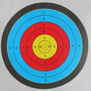1pc 60*60CM Archery Targets Sticker Shooting Target Paper Hu