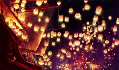 Tangled Floating Lanterns Desktop Wallpaper (74+ images)