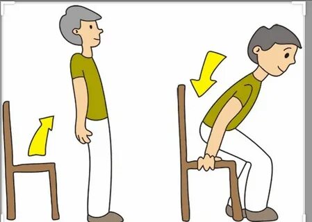 Stand Up Sit Down Clipart