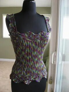 Crochet corset Crochet fashion, Crochet shirt, Crochet cloth