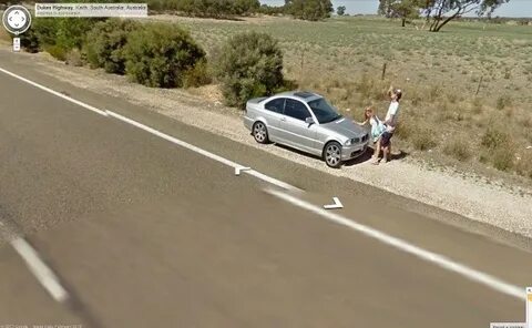 Gangbang on google maps