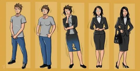 TG TF Sequence Office Lady by kittymellow on DeviantArt Tg t