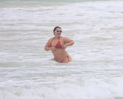 Chiquis Riviera - In a bikini in Tulum GotCeleb