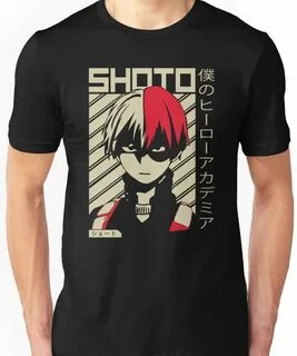 Buy shoto todoroki t shirt - In stock