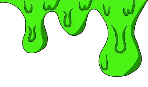 Green Slime Aesthetic Clipart - Full Size Clipart (#5402348)