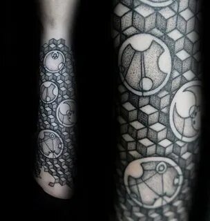40 Gallifreyan Tattoo Designs For Men - Doctor Who Ink Ideas