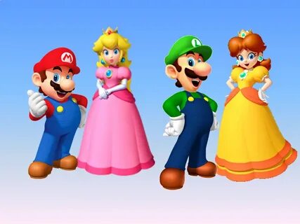 Mario Luigi Peach Daisy Games - JoBSPapa.com Luigi and daisy