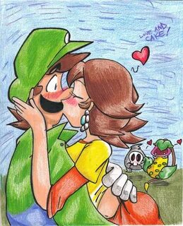 My Hero - Luigi and Daisy Fan Art (11760993) - Fanpop - Page