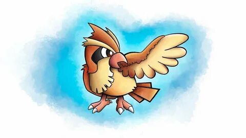 #016 pidgey drawing - YouTube