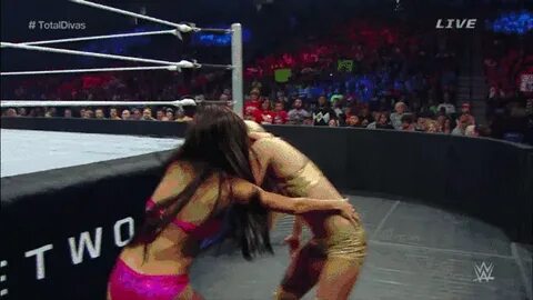 Rosa Mendes bare ass wardrobe malfunction - STRENGTH FIGHTER