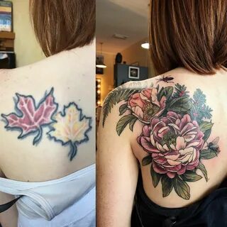 One more touch up and voila! @wonderlandpdx Cover tattoo, Co