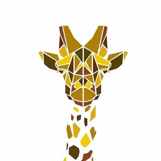 geometric giraffe print - Google Search Giraffe art, Geometr