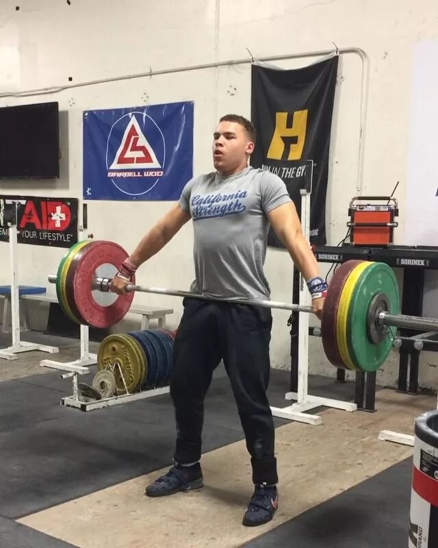 Jaden Washington в Instagram: "High hang snatches at 125kg (275lb) tod...