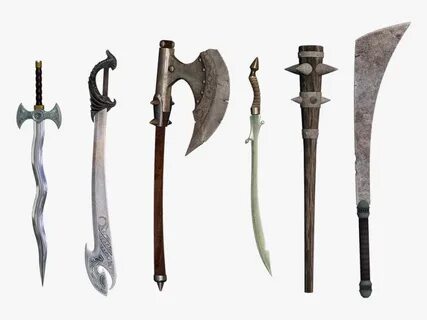 Weapon, Sword, Ax, The Middle Ages, White - Medieval Weapons