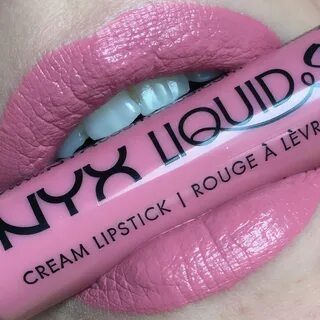 NYX Liquid Suede Cream Lipstick: Tea & Cookies #Lips #Swatch