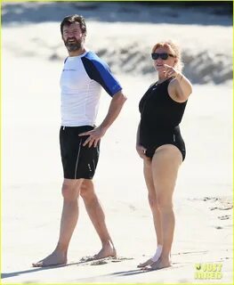 Hugh Jackman Spends Another Day at the Beach in St. Barts: P