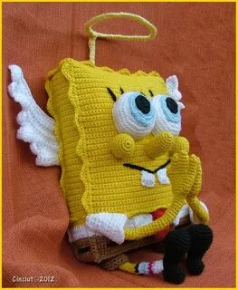 Holy Spongebob Crochet pattern by Sabrina Boscolo Knitting P