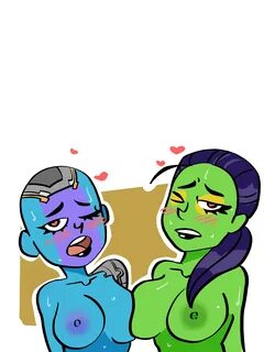 Rule34 - If it exists, there is porn of it / gamora, nebula,