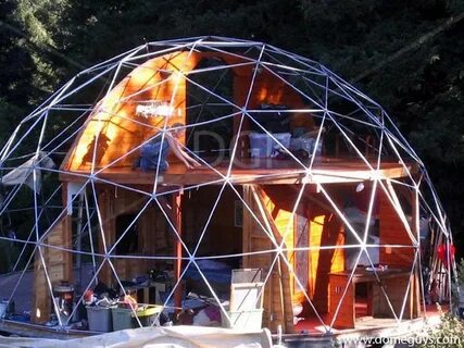 Private Dome - California Geodesic dome homes, Geodesic dome