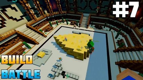#7 Build Battle - СТРОИМ СЫР И БИБЛИОТЕКУ! Minecraft (60 FPS