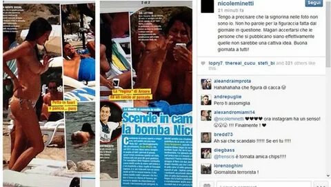 Nicole Minetti in topless: "Quella non sono io". I gossip de