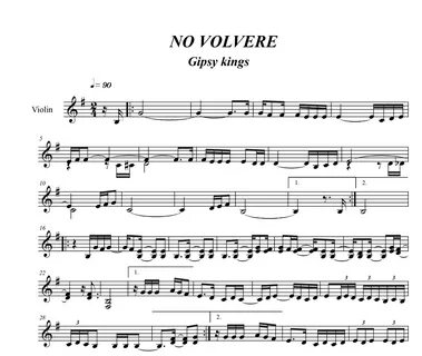 No Volvere Gipsy Kings
