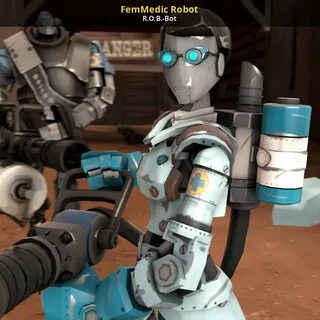 FemMedic Robot Team Fortress 2 Mods
