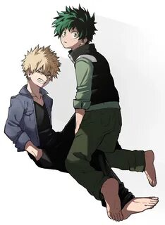 Boku no Hero Academia Katsuki Bakugou, Midoriya Izuku. Boku 