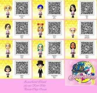 UPDATED: PG Sailor Moon Mii Collection by OceanSummoner13 Sa