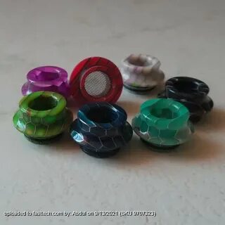 Resin 810 Drip Tip - Resin 810 Drip Tip (7 Pieces) (Customer