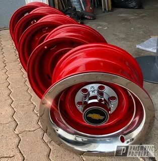 Prismatic Powders - Powder Coated 15 Inch Factory Chevy Rall