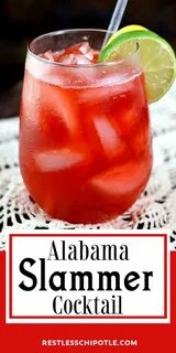 Alabama Slammer Cocktail: Vintage Southern Comfort Restless 