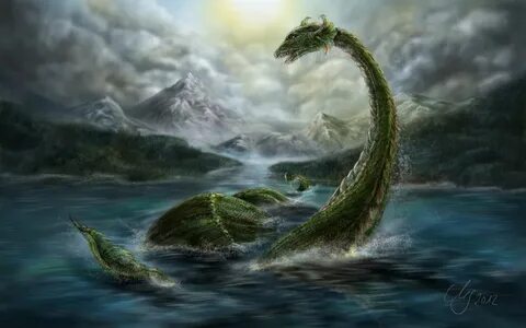 Nessy - Monster of Loch Ness by SarembaArt on deviantART Loc