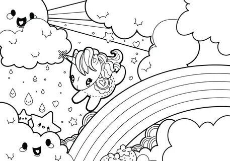 Adorable Unicorn Coloring Pages for Girls and Adults (Update