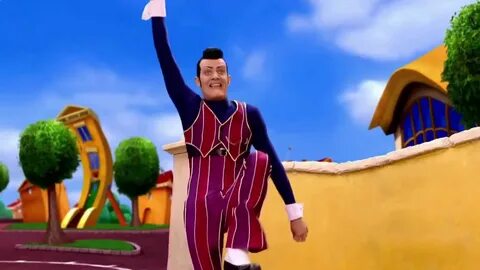 every episode of lazytown but only when they say 'adventure'