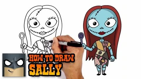 How To Draw Sally From The Nightmare Before Christmas Easy S