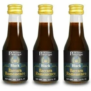 ➤ Эссенция Prestige Black Baccara Rum (Черный Карибский Ром)