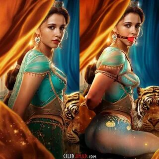 Naomi Scott Nude Outtakes From "Aladdin"