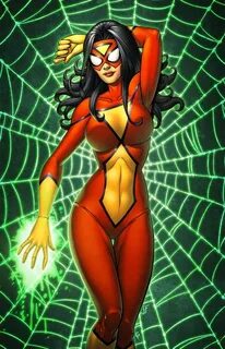 Spider-Woman - Collab by =JamieFayX Mujer araña, Chica araña