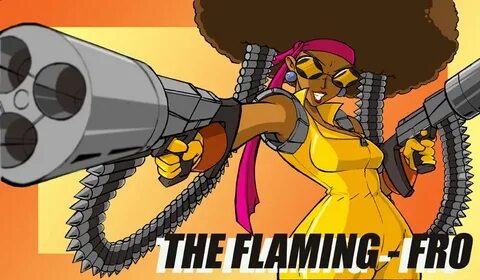 The Flaming Fro by ShoNuff44 -- Fur Affinity dot net