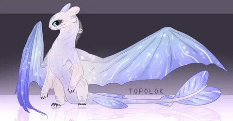 LIGHT FURY ADOPTABLE - CLOSED by Topolok on DeviantArt