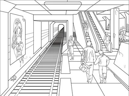 Underground Coloring pages 🖌 to print and color