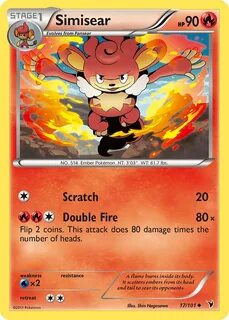 Simisear Noble Victories Pokemon Card Pikawiz