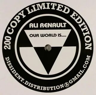Ali Renault - Our World Is.... (2008, Vinyl) - Discogs