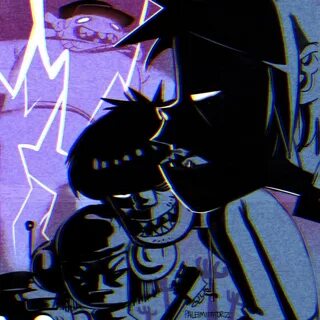 Pin by 🅵 𝕒 𝕟 𝕕 𝕠 𝕞 🅷 𝕠 𝕒 𝕣 𝕕 𝕖 𝕣 on Gorillaz Gorillaz, Clint