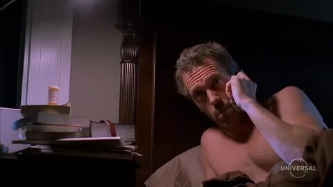 ausCAPS: Hugh Laurie shirtless in House MD 2-11 "Need To Kno