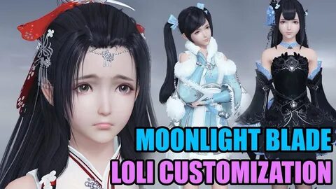 Moonlight Blade Online New Loli Update - Long Customization 