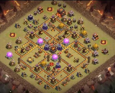 Coc Town Hall 10 War Base Copy Link - Clash For Clans