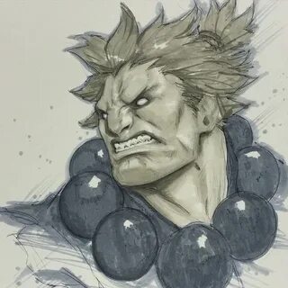 Street Fighter - Akuma by Alvin Lee * Street fighter art, Sk