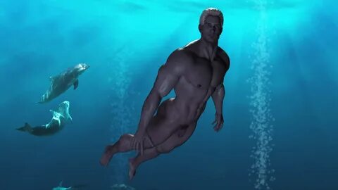 Nude Gay Man Underwater bluetechproject.eu